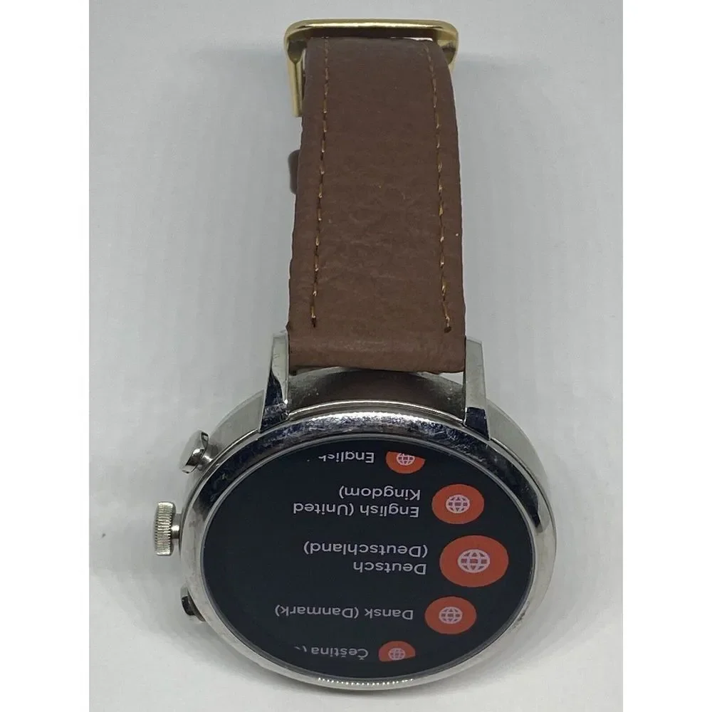 Fossil Gen 4 Authentic Digital Dial Smart Watch Custom Band FTW6017 AB462